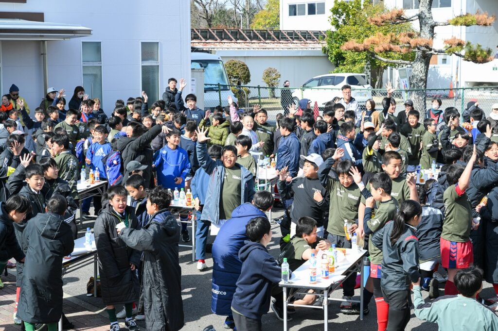 アフターマッチファンクション風景